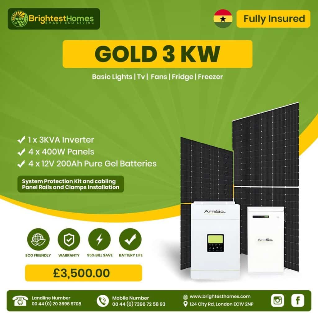 3kW Solar Home System