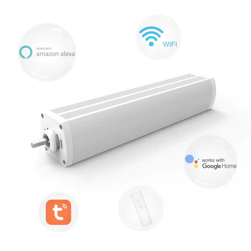 smart home smart wi-fi electric curtain track motor