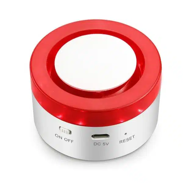 smart wi-fi home security alarm system siren