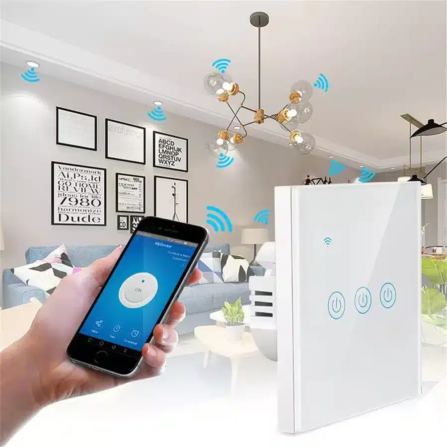 master switches sockets smart wi fi 3 gang light switch