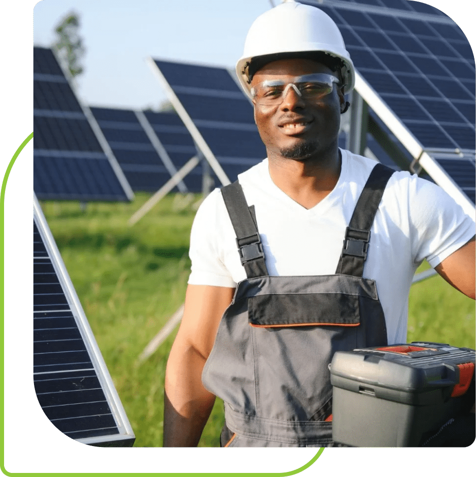 solar system installation in Ghana