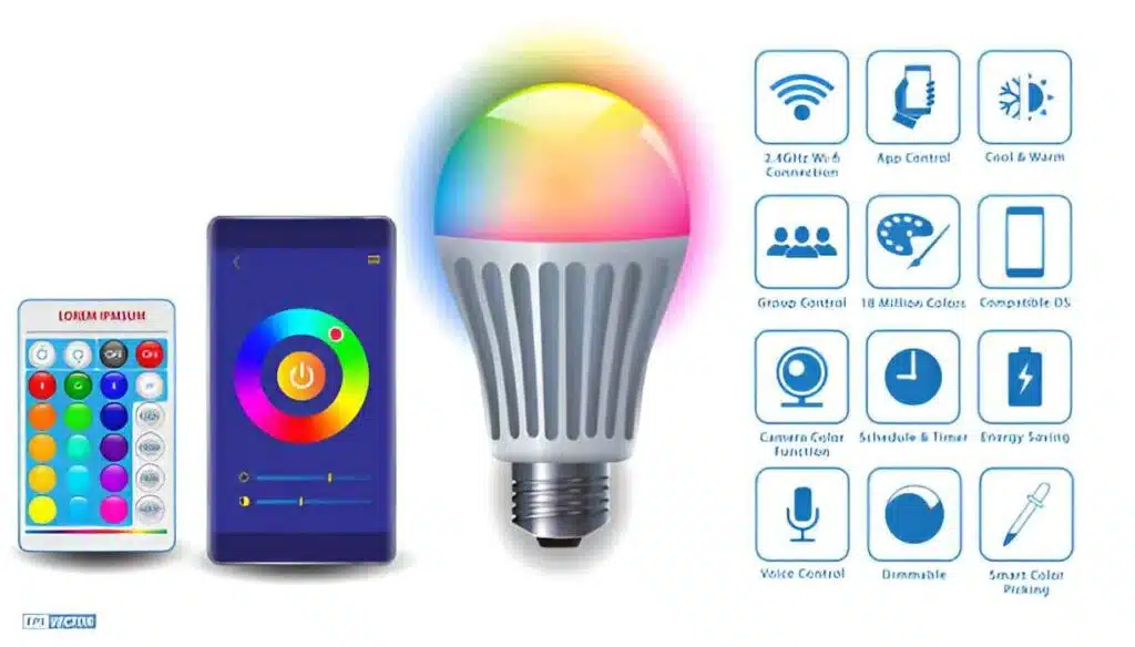 Smart Wi-Fi RGB LED Bulb