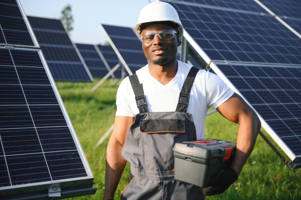 Solar Power Panel Installation in Ghana