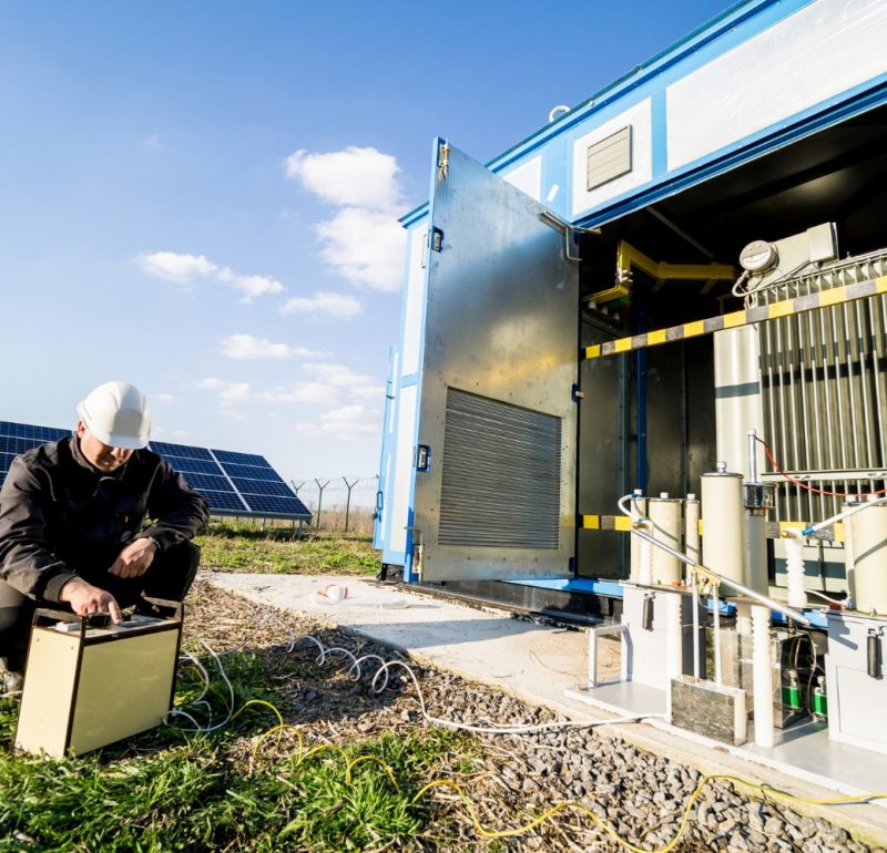 execution electrical measuring works power transformer- Solar battery storage solutions in Ghana